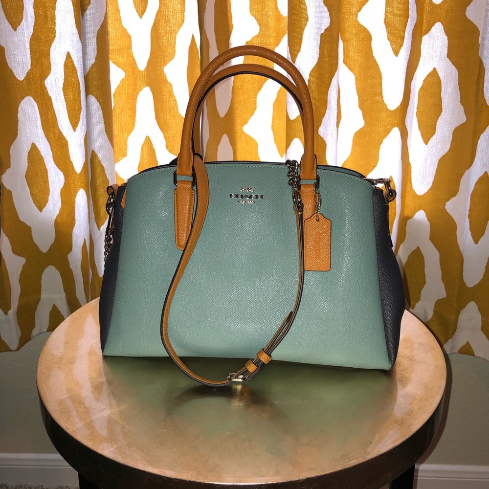 Coach Color Block Bag